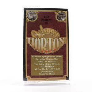 The History of Johnny Horton (Cassette Tape, 1993, Sony Special) BT17722 Tested
